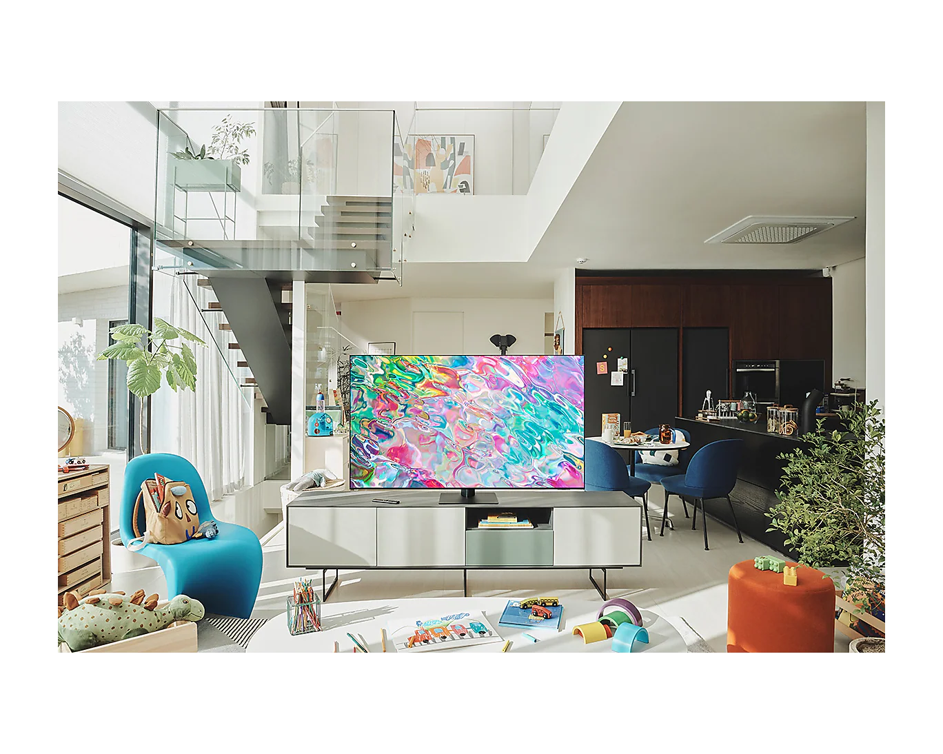 Samsung 55" Qled Smart Tv_4K, 55Q70B