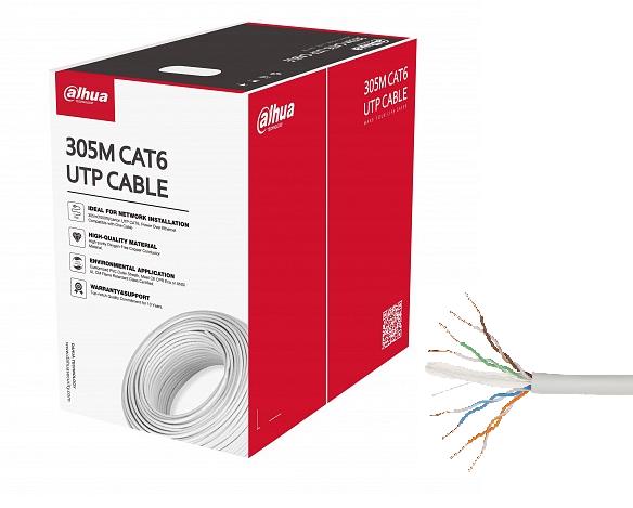 Dahua 305M UTP CAT6 Cable,DH-PFM920I-6UN-CN