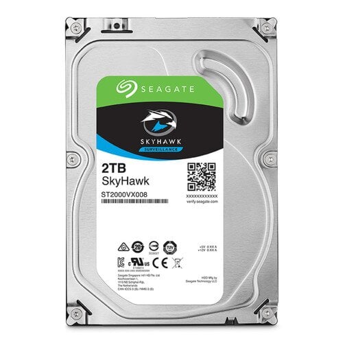 Seagate 2TB Sky Hawk Surveillance SATA III 3.5" Internal Hard Drive | ST2000VX008