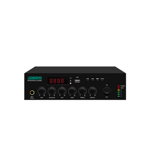 MP60UB_60W Digital Mixer Amplifier with USB, FM & Bluetooth