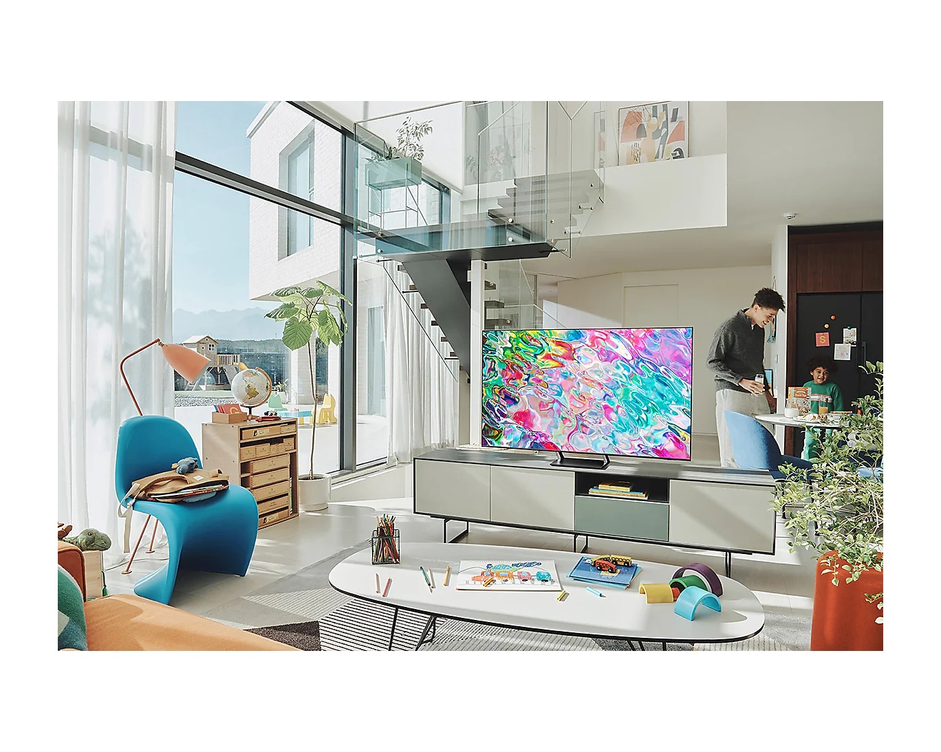 Samsung 85" Qled Smart Tv_4K, 85Q70B