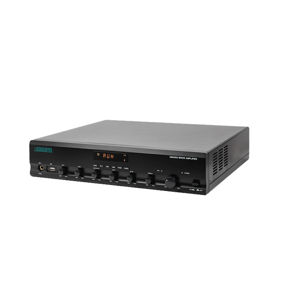 DMA60UB-60W Digital Mixer Amplifier with USB /Bluetooth  /FM/Chime/Siren/4 Mic(With PP and DC24V)