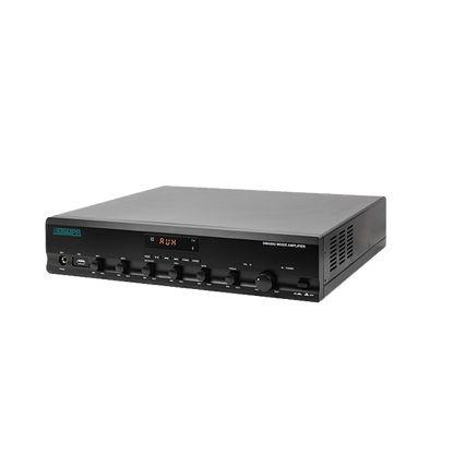 DMA60UB-60W Digital Mixer Amplifier with USB /Bluetooth  /FM/Chime/Siren/4 Mic(With PP and DC24V)