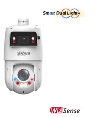 SDT4E425-4F-GB-A-PV1 X-Spans 4MP+4MP 25x TiOC WizSense Network PTZ Camera