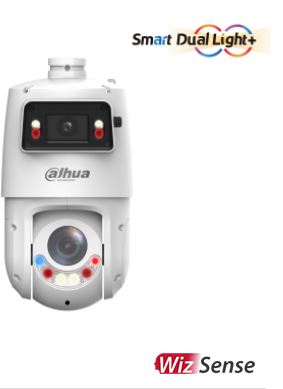 SDT4E425-4F-GB-A-PV1 X-Spans 4MP+4MP 25x TiOC WizSense Network PTZ Camera