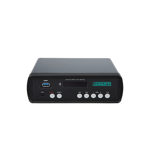 MINI60 2x30W Mini Digital Amplifier with USB & Bluetooth