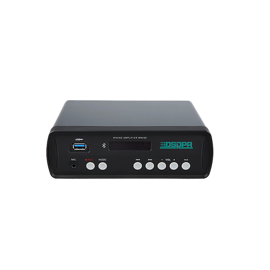 MINI60 2x30W Mini Digital Amplifier with USB & Bluetooth