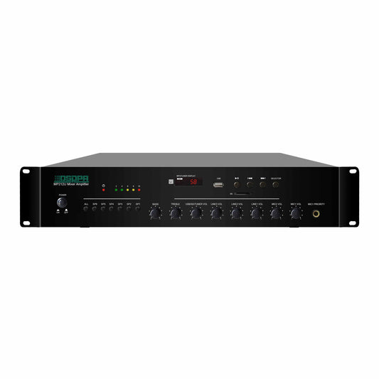 MP212U 120W 6 Zones USB/SD/FM Mixer Amplifier